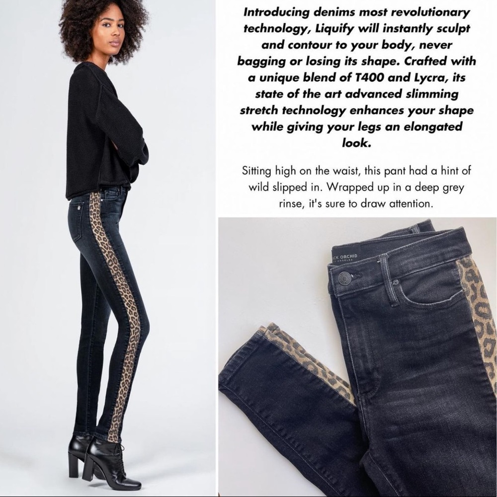 Black Orchid Gisele High Rise Skinny Jeans - Raven
